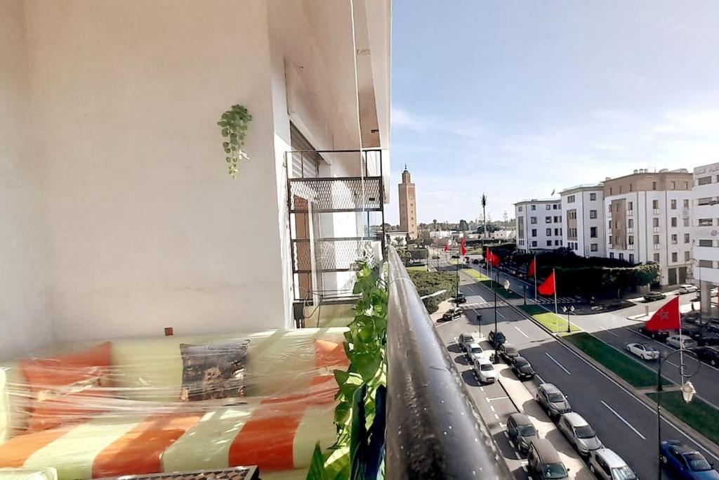 شقة Panoramic View Of Downtown الرباط المظهر الخارجي الصورة