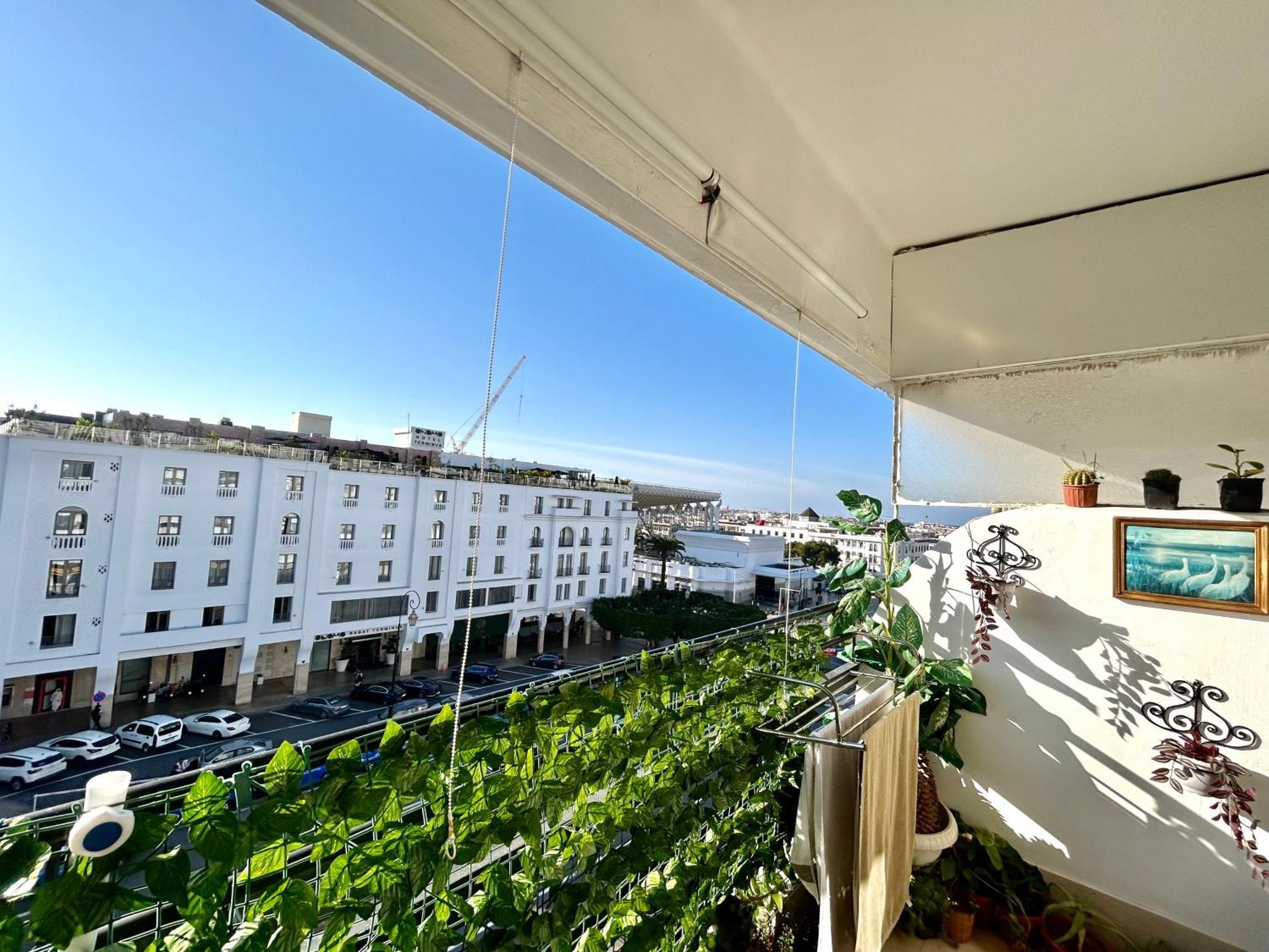 شقة Panoramic View Of Downtown الرباط المظهر الخارجي الصورة