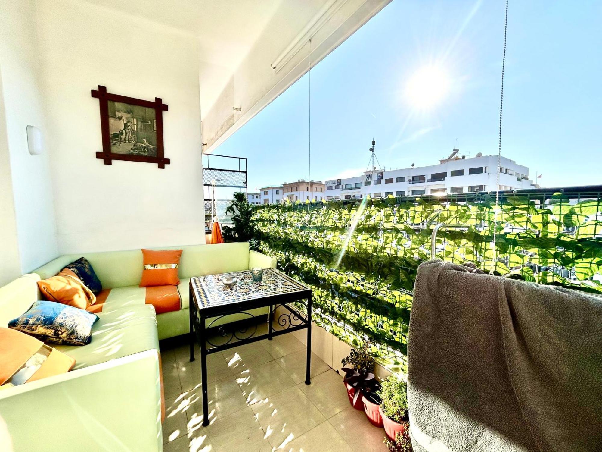 شقة Panoramic View Of Downtown الرباط المظهر الخارجي الصورة
